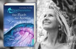 Dressler Verlag GmbH: Cornelia Funke veröffentlicht Fortsetzung der Bestseller-Reihe "Drachenreiter" / "Der Fluch der Aurelia" erscheint am 08. Oktober 2021 im Dressler Verlag / Erste Online-Lesung für deutsche Fans im Mai