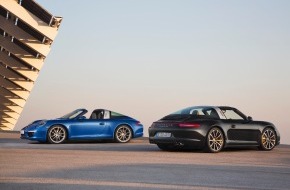 Porsche Schweiz AG: Toit Targa innovant: Première mondiale d'une classique des temps modernes / La nouvelle Porsche 911 Targa (IMAGE/ANNEXE)