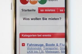 erento GmbH: Erst testen, dann kaufen: Das iPhone zum Mieten