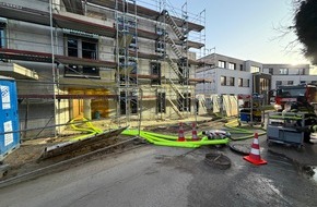 Feuerwehr Essen: FW-E: Wasserrohrbruch &uuml;berflutet Tiefgarage mit 1,2 Millionen Litern Wasser