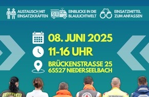 PD Rheingau-Taunus - Polizeipräsidium Westhessen: POL-RTK: "Einsatz verdient Respekt - Begegnungen mit der Blaulichtfamilie" - Einladung zur Veranstaltung