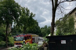 Feuerwehr Hattingen: FW-EN: Wetterlage bescherte der Hattinger Feuerwehr fünf Einsätze