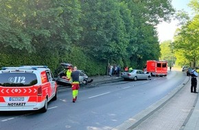 Polizei Aachen: POL-AC: Zwei Schwerverletzte bei Verkehrsunfall