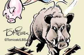 Bundesgeschäftsstelle Landesbausparkassen (LBS): Achtung, Wildschweine / Vermieter muss für wirkungsvolle Schutzzäune sorgen