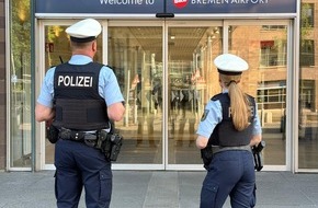 Bundespolizeiinspektion Bremen: BPOL-HB: Pfingstferien: Die Bundespolizei am Flughafen Bremen gibt Tipps, wie Sie gut vorbereitet in den Urlaub fliegen