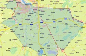 Polizeiinspektion Güstrow: POL-GÜ: Hinweis auf Verkehrsbehinderungen Demo der Bauern "Land schafft Verbindung", wird durch Polizei begleitet