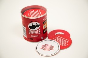 Kellogg (Deutschland) GmbH: Bart ab. Mund auf. Pringles® und Movember schaffen Awareness für das Thema Männergesundheit