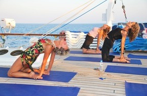 Star Clippers: Kreuzfahrt: Yoga unter weißen Segeln mit Star Clippers / Acht Kreuzfahrten mit kostenfreien Yoga-Stunden für die Passagiere / Routen führen nach Thailand, Indonesien und durch das Mittelmeer