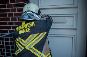 Feuerwehr Hünxe: FW Hünxe: Person in Wohnung