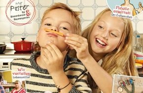 REWE Markt GmbH: Kindermagazin "Mampf" gibt es gratis im Markt / Mit REWE raten, basteln, spielen und nachhaltige Themen entdecken