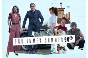 ARD Das Erste: Das Erste: "Für immer Sommer 90": Impro-Serie mit Charly Hübner ab 23. Dezember 2020 exklusiv in der ARD-Mediathek und als Film am 6. Januar 2021 im Ersten