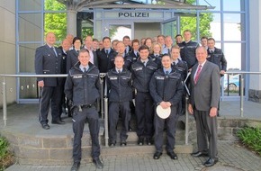 Polizeidirektion Neuwied/Rhein: POL-PDNR: Personalzugänge bei der Polizeidirektion Neuwied