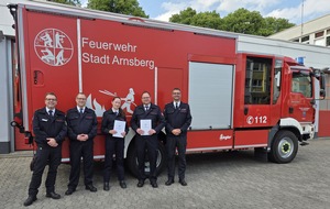 Feuerwehr der Stadt Arnsberg: FW-AR: Neue Führung bei der Kinderfeuerwehr der Stadt Arnsberg