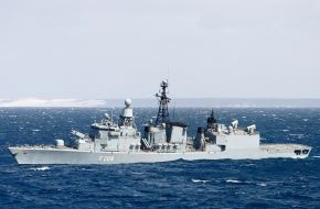 Presse- und Informationszentrum Marine: Fregatte "Rheinland-Pfalz" kehrt zurück nach Wilhelmshaven (BILD)