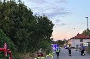 Feuerwehr Weil am Rhein: Feuerwehr Weil: Feuerwehr stoppt Gefahrstoffaustritt im Umschlagbahnhof Weil am Rhein