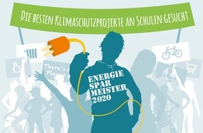 co2online gGmbH: Klimaschutz an Schulen: Energiesparmeister 2020 gesucht / Preise im Wert von 50.000 Euro für 16 Landessieger und einen Sonderpreisträger / Bewerbung bis 31. März 2020 auf www.energiesparmeister.de