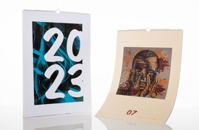 Koehler Group: New Calendar Themes for 2023: Paper from Koehler Paper Gives Calendars a Unique Appearance