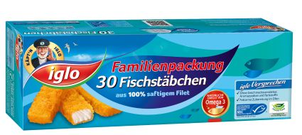 Aufmerksamkeit garantiert: iglo Fischstäbchen erhalten neues Design (BILD)