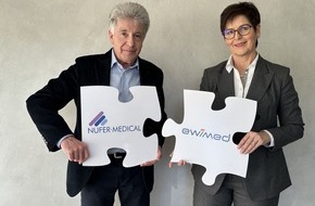 ewimed Switzerland AG: ewimed Switzerland AG fusionne avec Nufer Medical AG - Une réorientation avec des produits innovants, de fabricants renommés, dans les dispositifs médicaux et les appareils de tests biomédicaux