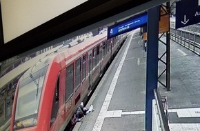 Bundespolizeidirektion Sankt Augustin: BPOL NRW: Reisender stürzt am Bonner Hauptbahnhof zwischen Bahnsteigkante und Zug