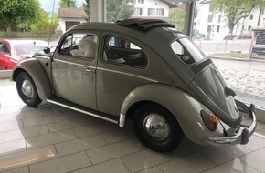 Polizeidirektion Wittlich: POL-PDWIL: Diebstahl eines VW Käfer auf dem Kröver Berg