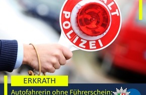 Polizei Mettmann: POL-ME: Wiederholt am Steuer trotz Fahrverbot: Polizist stoppt 52-j&auml;hrige Erkratherin - 2603063