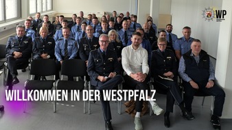 Polizeipräsidium Westpfalz: POL-PPWP: Polizeipräsidium Westpfalz begrüßt neue Kolleginnen und Kollegen