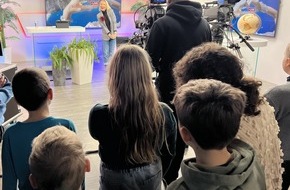 Euvia Travel GmbH: Pressemitteilung: Studiotag für Schulklassen – Fernsehen zum Anfassen!