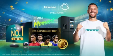 Hisense Gorenje Germany GmbH: Hisense schickt Lukas Podolski zum FIFA Club World Cup 2025(TM)