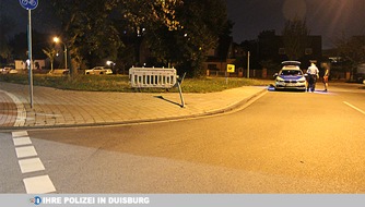 Polizei Duisburg: POL-DU: Wedau: Dunkler Van flüchtet von Unfallstelle - Zeugen gesucht