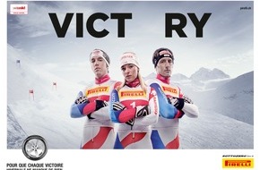 Pirelli Tyre (Suisse) SA: Pirelli est le nouveau partenaire officiel de Swiss-Ski