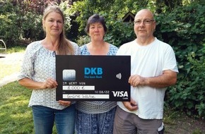 DKB - Deutsche Kreditbank AG: DKB erfüllt Herzenswunsch - Grüne Wabe erhält 8.000,- Euro!