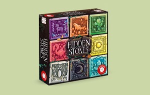 Piatnik: Hidden Stones: Kein Stein bleibt neben dem anderen - Taktisches Legespiel von Piatnik