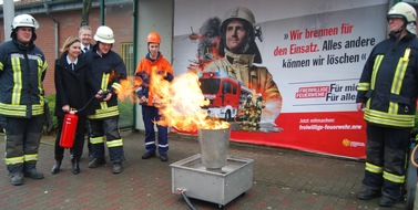 Feuerwehr Haan: FW-HAAN: Feuerwehr-Kampagne startet in Haan