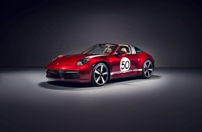 Porsche Schweiz AG: Un omaggio alla tradizione: la 911 Targa 4S Heritage Design Edition
