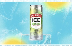 DIAGEO Germany GmbH: DIAGEO PM: NEU! SMIRNOFF ICE GREEN APPLE