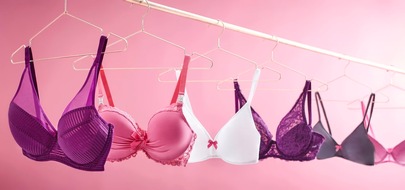 bonprix Handelsgesellschaft mbH: Mehr als nur ein BH! / Modemarke bonprix führt Initiative mit Brustkrebs Deutschland e.V. fort und launcht zum Brustkrebsmonat Oktober vierte Pink Collection