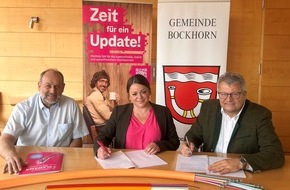 Deutsche Telekom AG: Glasfaser für Bockhorn: Vertragsunterzeichnung schon im April