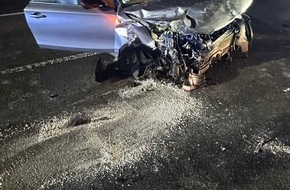 Feuerwehr Remscheid: FW-RS: Zwei Verkehrsunfälle in Remscheid