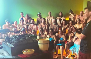 Winnenden verbessert offiziellen RID-Weltrekord und wird für längsten Sauna-Aufguss der Welt ausgezeichnet