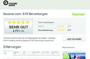 Tiscover GmbH: Buchungskunden hochzufrieden mit Tiscover - BILD