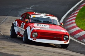 Skoda Auto Deutschland GmbH: SKODA startet mit 16 Fahrzeugen beim Vollgasfestival ADAC Sachsenring Classic (FOTO)