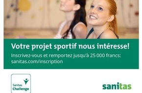 Sanitas Krankenversicherung: Prix d'encouragement pour la relève sportive / Les inscriptions au prix Challenge Sanitas 2019 sont ouvertes