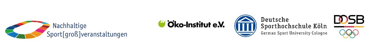 Öko-Institut e.V.: 17 Handlungsfelder für nachhaltige Sportgroßveranstaltungen – Webportal seit heute online