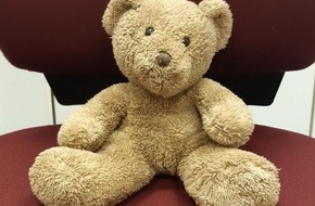 Bundespolizeiinspektion Flensburg: BPOL-FL: NMS - Bundespolizisten finden Teddy am Bahnhof