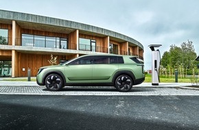 Skoda Auto Deutschland GmbH: Škoda Auto stellt Vision 7S auf der Messe Power2Drive Europe aus