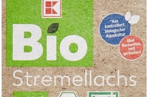 Kaufland: Nachhaltiger Fischgenuss: Bio-Stremellachs in Silphie-Verpackung