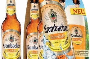 Krombacher Brauerei GmbH & Co.: Jetzt neu: Krombacher Weizen-Radler und Krombacher Weizen-Radler Alkoholfrei (BILD)