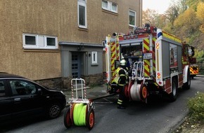 Feuerwehr Herdecke: FW-EN: Backofen brannte in einer Wohnung - Gemeldeter Wohnungsbrand in der Harkortstraße