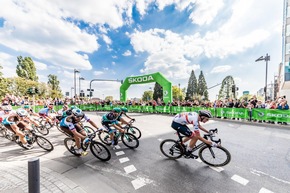 SKODA startet als Partner des Frühjahrsklassikers Eschborn-Frankfurt in die neue Radsportsaison